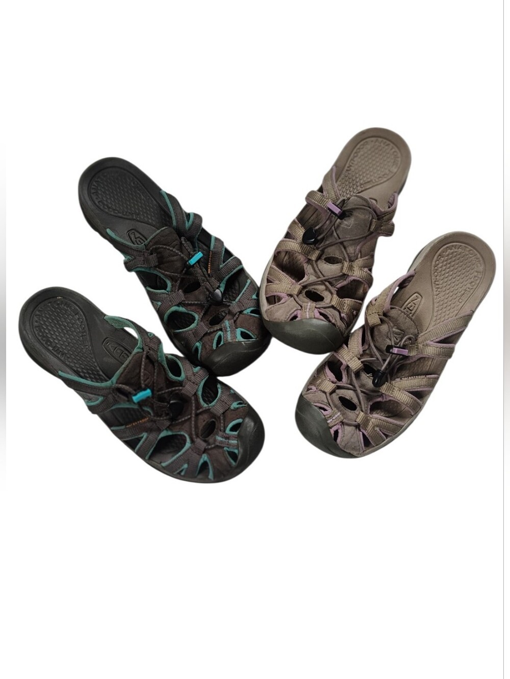 KEEN Waterproof Hiking Sport Sandals 2 Pair Sz 9
